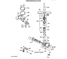 GE GSS203W-02 motor/pump diagram