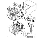 GE JET1050A1 microwave oven diagram