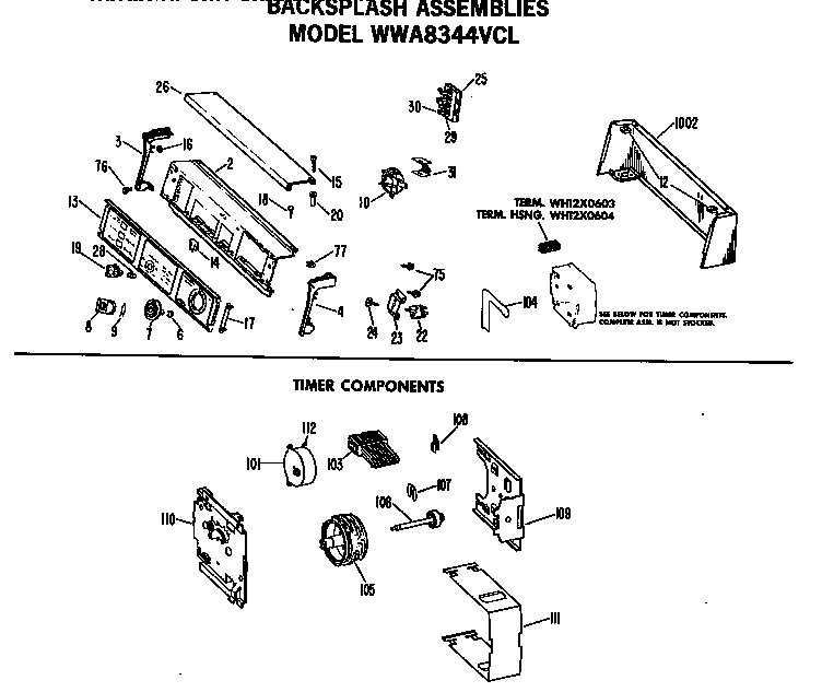 TIMER COMPONENTS