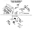 GE WWA8344VCL timer components diagram