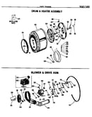 Blower & drive asm.