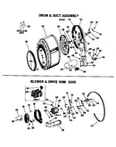 Blower & drive asm. (gas)