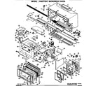 GE JVM57003 microwave oven diagram