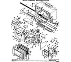GE JVM60002 microwave oven diagram