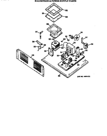 Magnetron/power supply