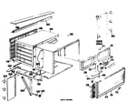 GE AG632DPV1 cabinet diagram