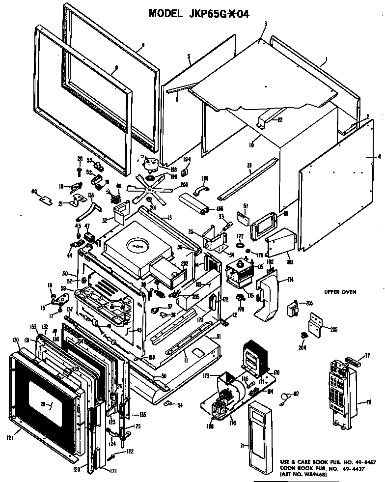 Upper oven