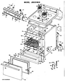 Electric range assembly