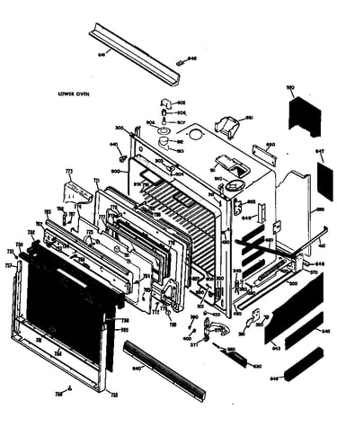Lower oven
