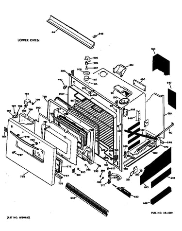 Lower oven