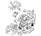 GE JMP26*08 electric range assembly diagram