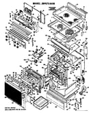 Electric range assembly