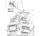GE JG7434U02 upper oven acessories diagram