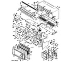 GE JVM70001 microwave oven diagram