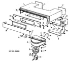 GE JHP56G*C1 vent assembly diagram