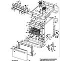 GE JBS02*05 range assembly diagram
