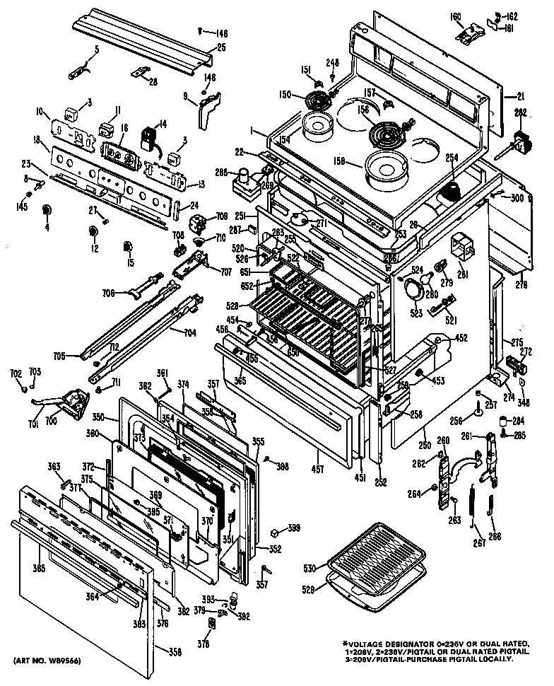 Range assembly