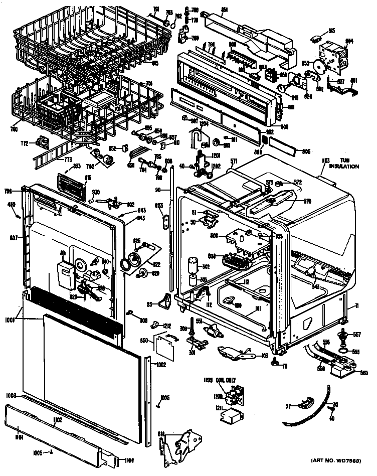 DISHWASHER ASSEMBLY