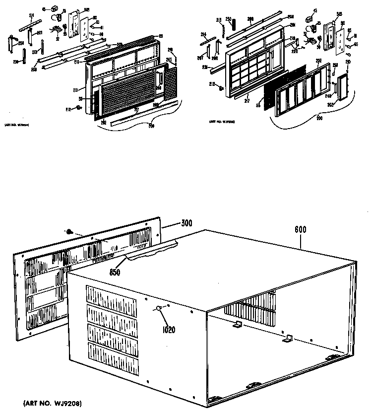 Grille/cabinet