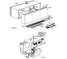 GE A2B358DCENRA cabinet diagram