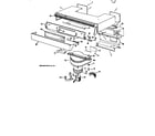 GE J792*L1 blower parts only diagram