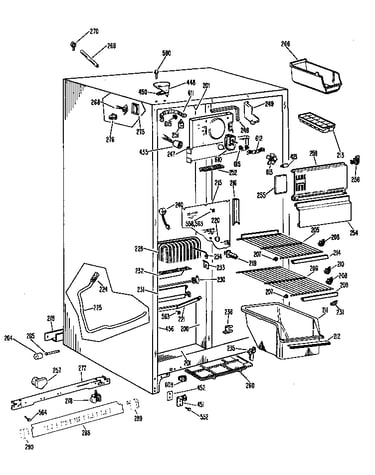 Freezer section