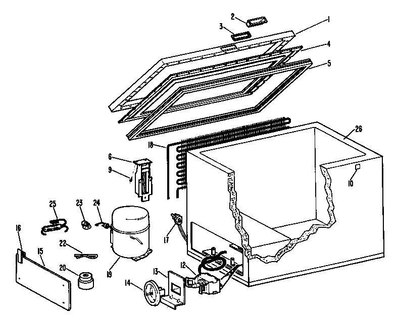 Freezer assembly