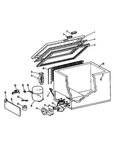 Freezer assembly