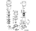 GE GFC232-02 disposer assembly diagram