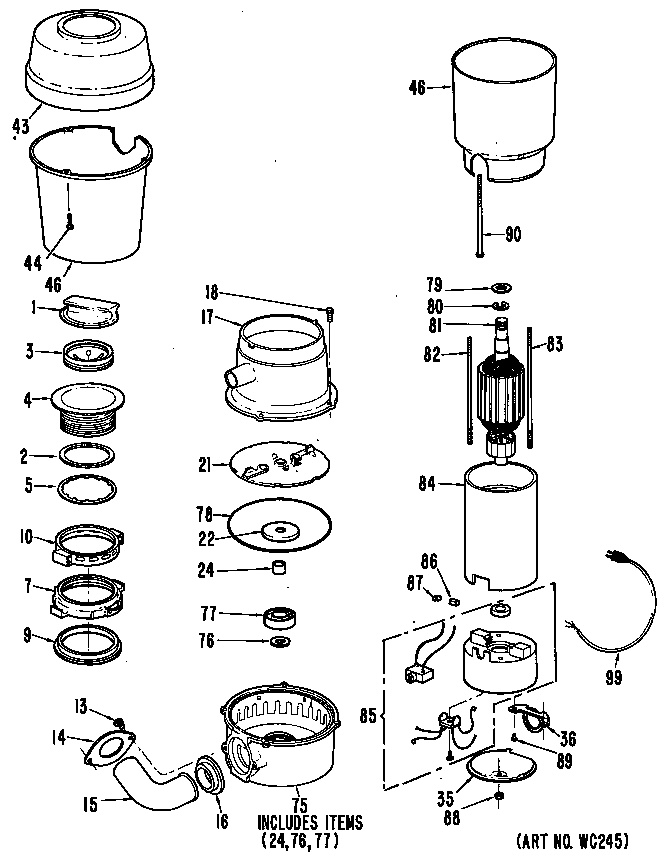 Disposer assembly