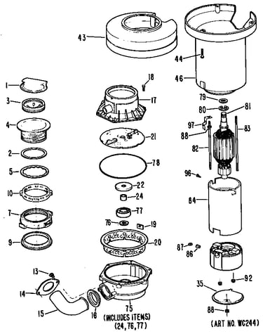 Disposer assembly