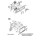 GE JGKC16GEH1 doors diagram