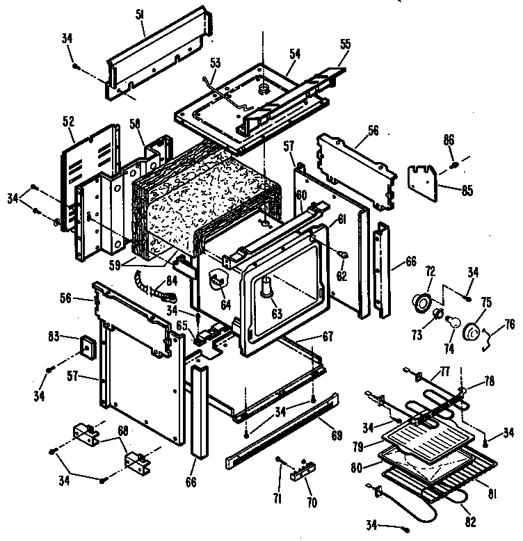 Oven assembly