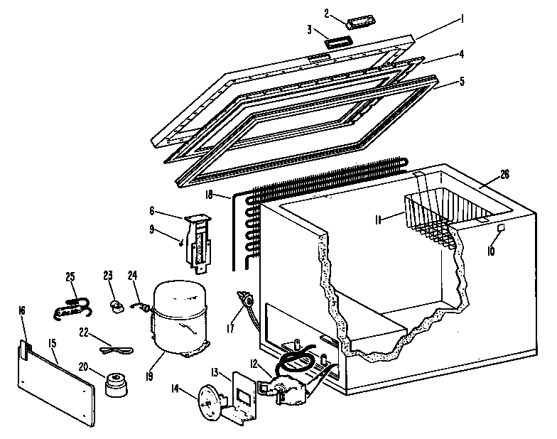 Freezer assembly