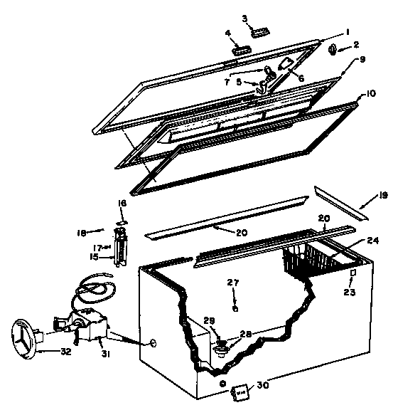 Freezer assembly