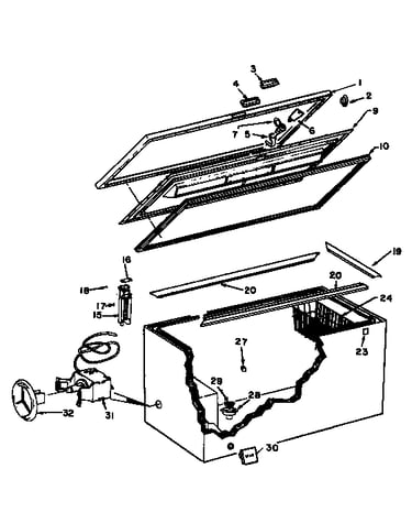 Freezer assembly