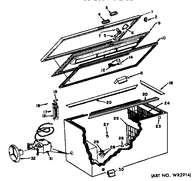 Freezer assembly
