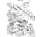 GE TFXE24RGD freezer section diagram