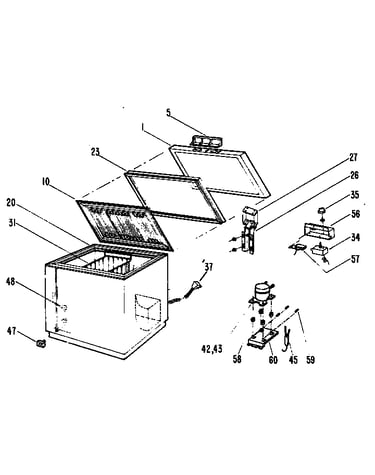 Freezer assembly