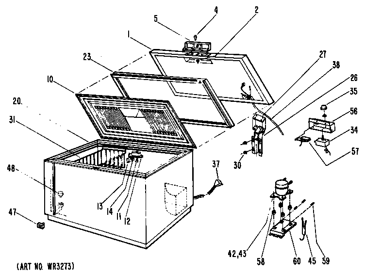 Freezer assembly
