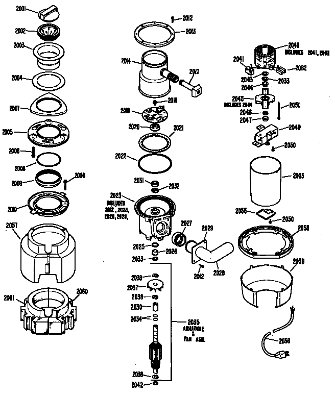 Disposer assembly