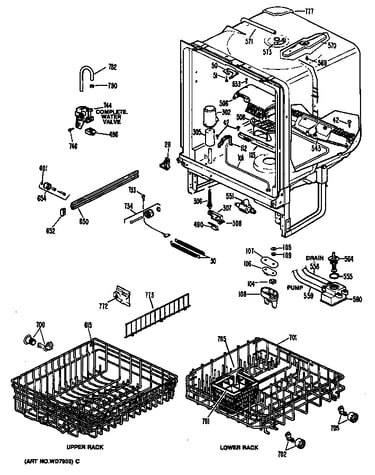 Tub/racks