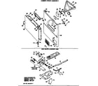 GE DDG5888MCL gas valve & burner asm. diagram