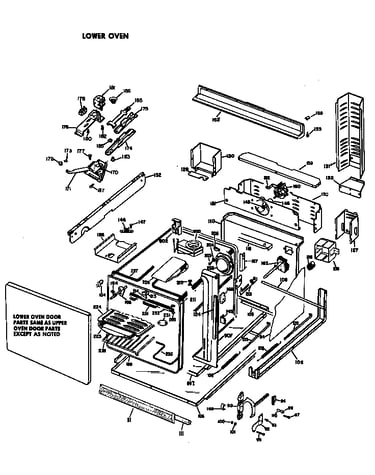 Lower oven