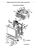 Escutcheon & door assembly
