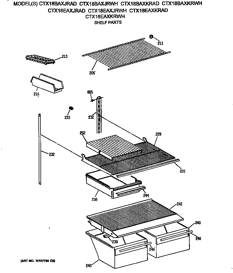 SHELF PARTS