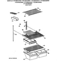 Hotpoint CTX18BAXKRWH shelf parts diagram