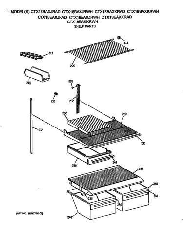 Shelf parts