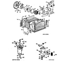 Hotpoint KQ810ATW1 chassis assembly diagram
