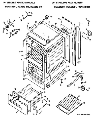 20" electric ignition models